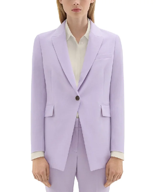 Theory Etiennette Wool-Blend Blazer