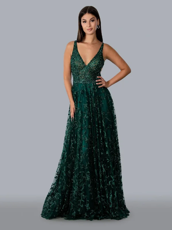 Stella Couture 21056 Sleeveless Long Prom Dress