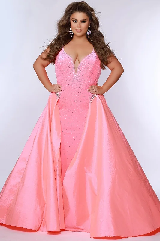 Sydneys Closet JK2305 Plus Size Long Formal Prom Dress