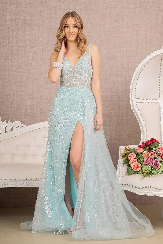 Prom Long Sleeveless Formal Dress