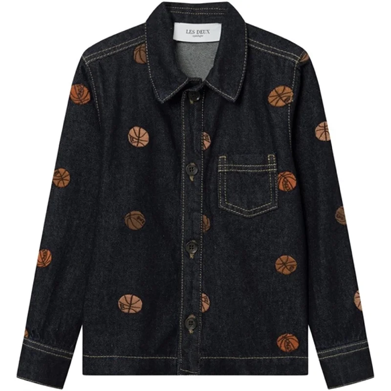 Les Deux Kids Raw Denim Layton AOE Overshirt