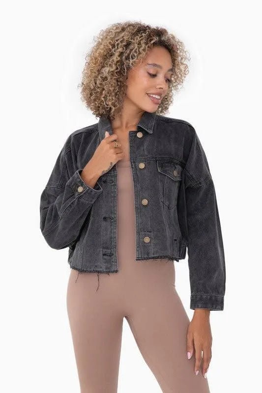 Ricki Crop Denim Jacket