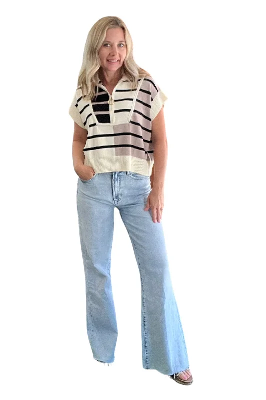 Dear John Denim Light Wash Fiona Wide Leg Jeans