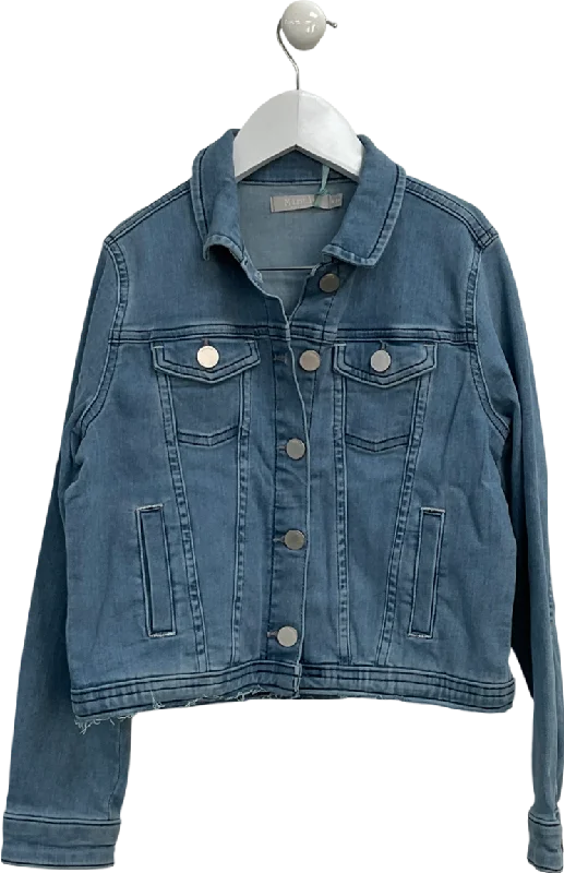 Mintie by Mint Velvet Blue Washed Denim Jacket 9 Years