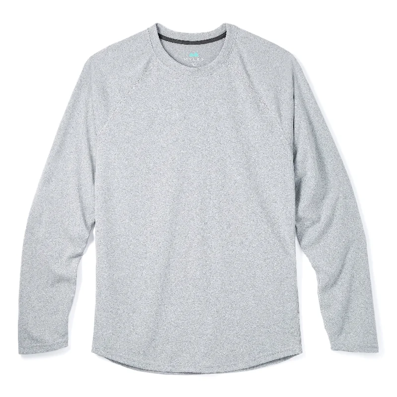 Momentum Long Sleeve in Heather Gray