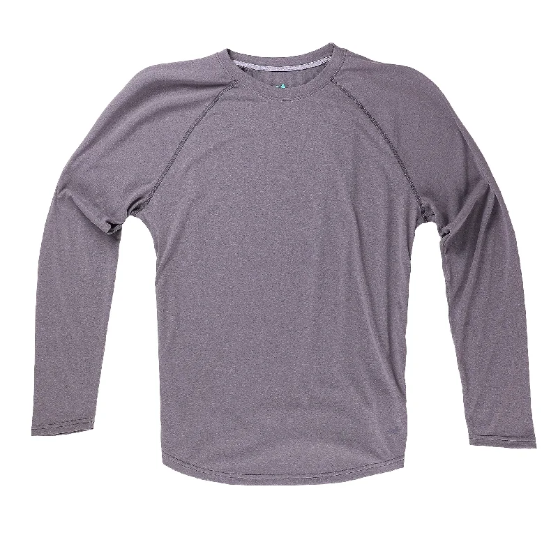 Momentum Long Sleeve in Heather Iron