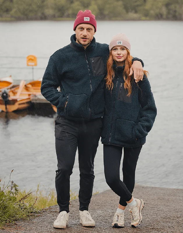 Industry Fleece Jacket in Navy