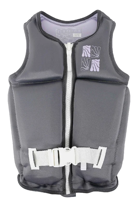 Jetpilot X1 Girls Life Jacket - Charcoal