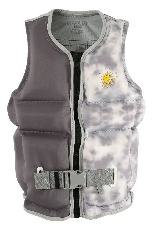 Jetpilot X1 Girls Youth Life Jacket - Charcoal