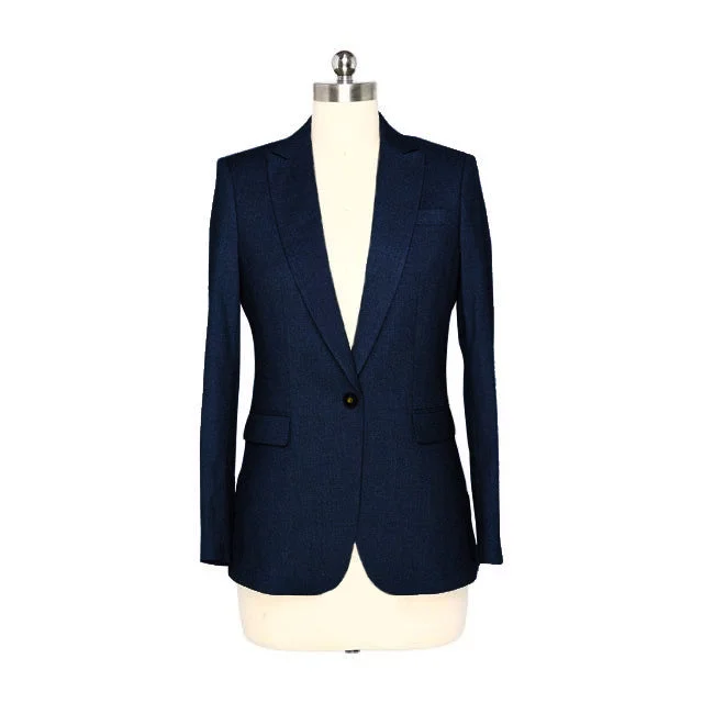 Women's Navy Tweed Jacket