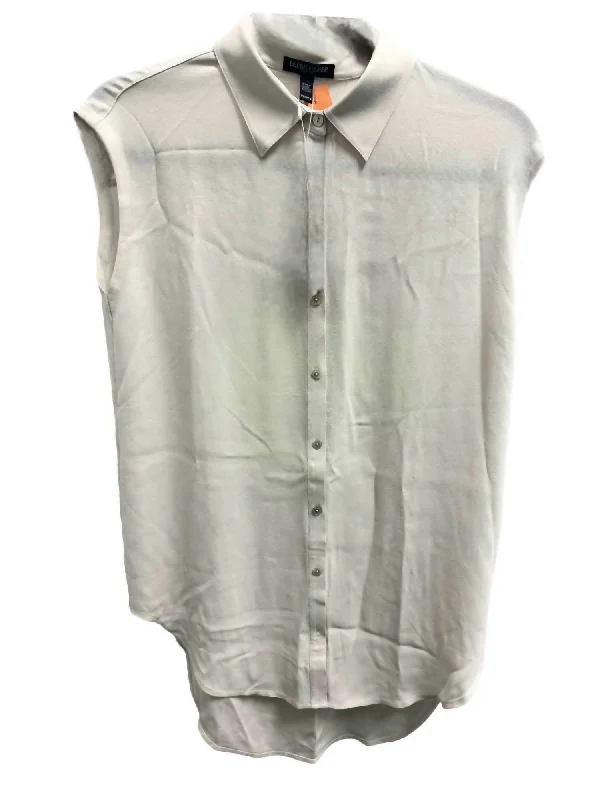 Classic Collar Shirt - Petite In Bone