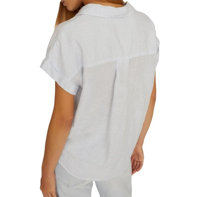 Sanctuary Women's Borrego Tie Shirt White Size X-Small