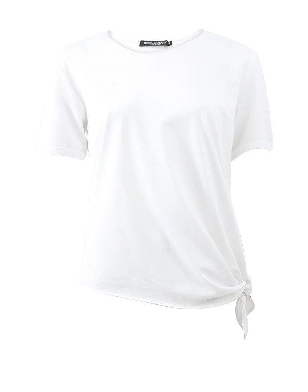 Side Tie T-Shirt