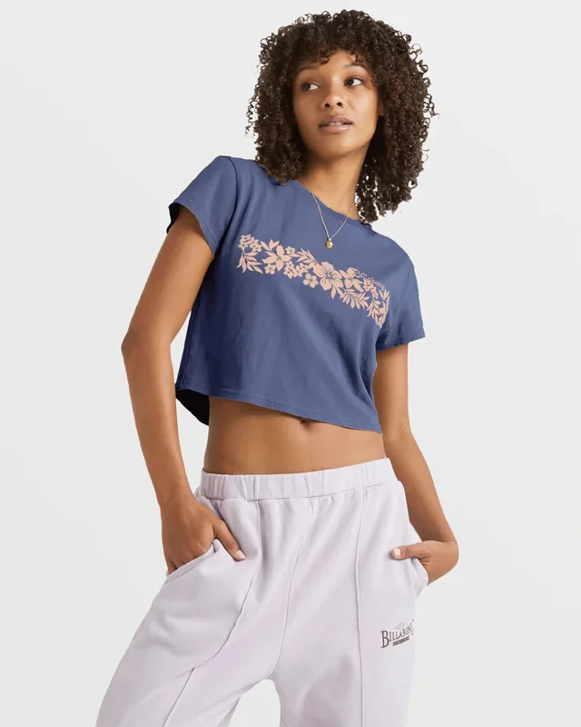 Tahiti Crop Cropped S/S T-Shirt