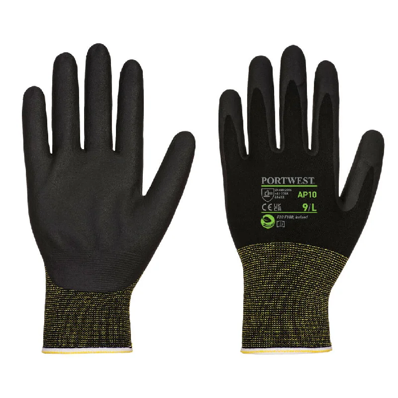 NPR15 Foam Nitrile Bamboo Glove