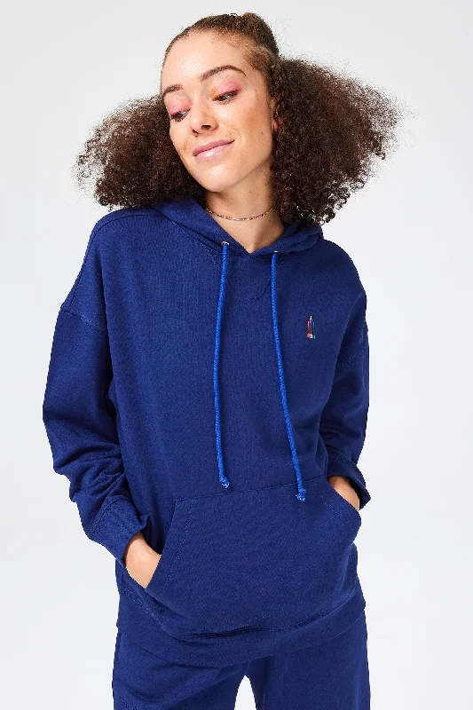 Hoodie in Navy