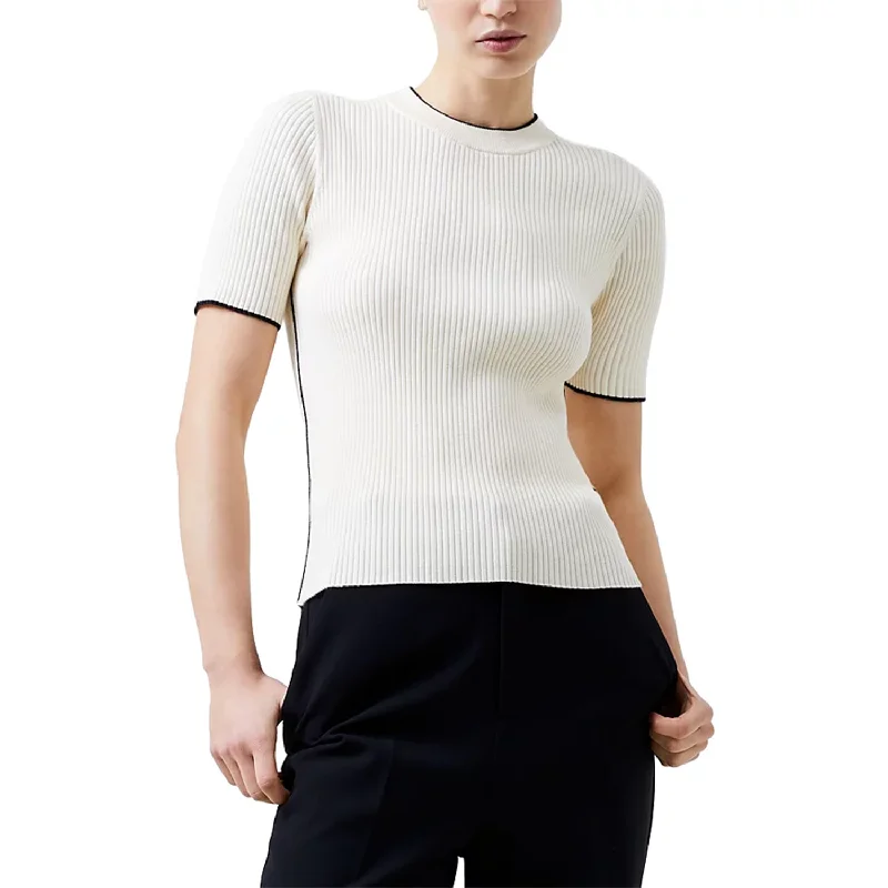 Women's Mozza Short Sleeve Jumper - Classic Cream