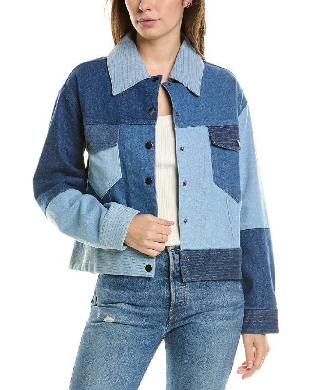 Electric Rose Decklyn Patchwork Jacket