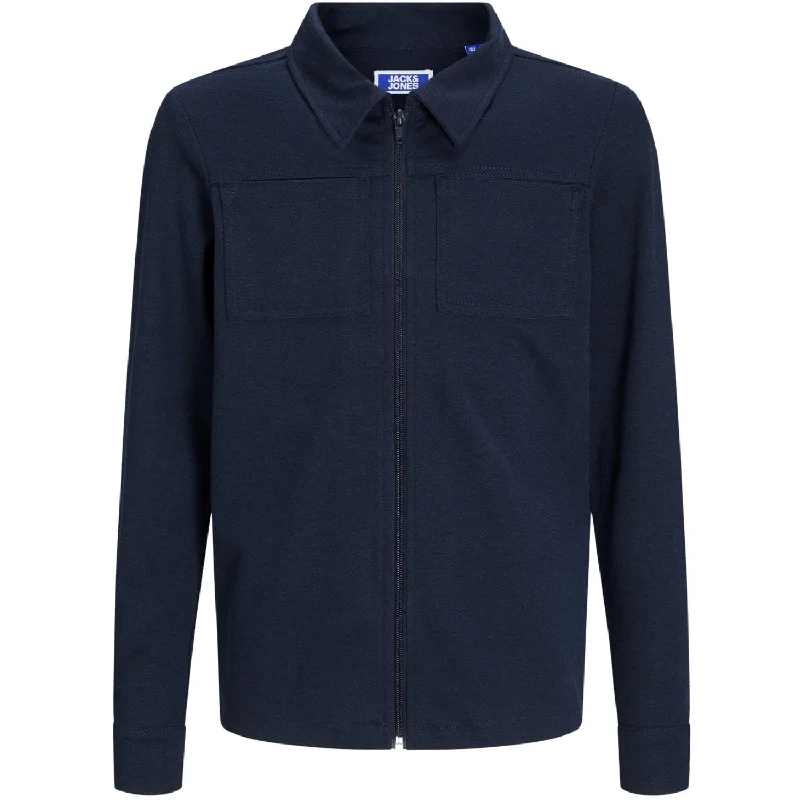 Jack & Jones Junior Navy Blazer Cooper Zip Blazer