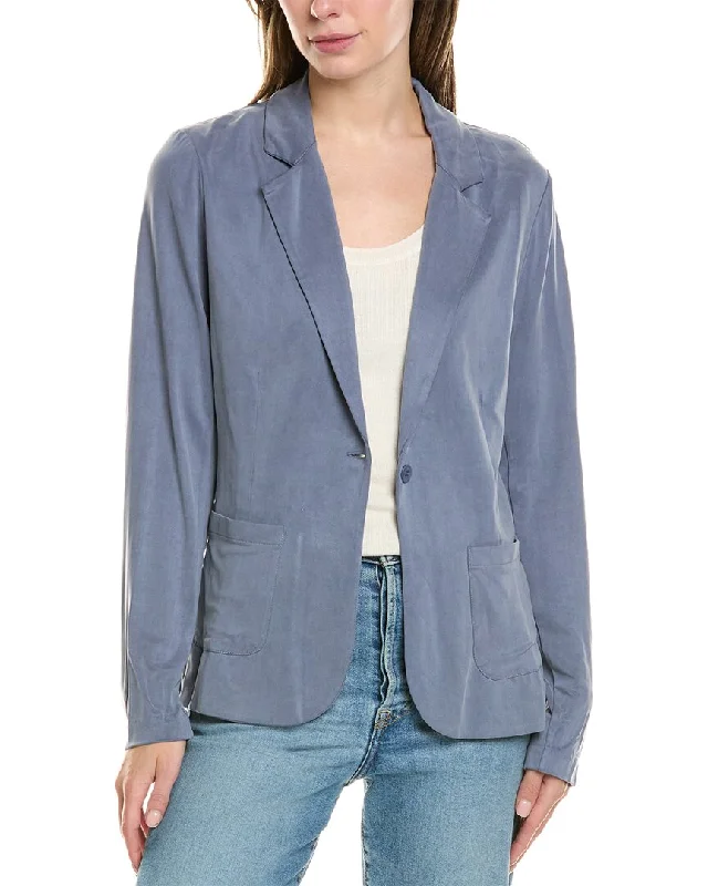 Majestic Filatures Stretch One-Button Blazer