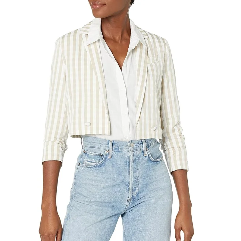 OAT - Cropped Open Blazer